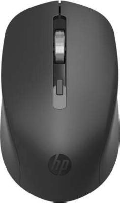 Мышь HP S1000 Plus Wireless Silent Mouse Black беспроводная, оптическая, технология бесшумного клика, USB, 1600 DPI, размеры (ДхШхВ) 104х61х34 мм, Черный