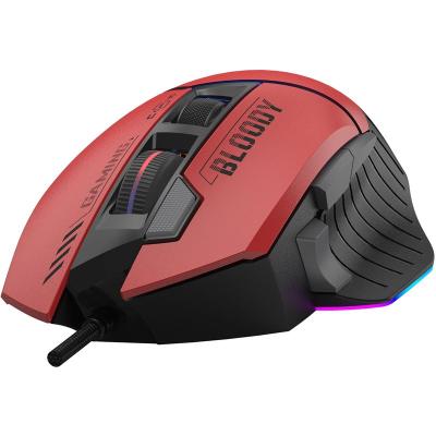 A4TECH BLOODY W95 MAX GAMING MOUSE 12000CPI SPORT NAVY RGB EXTRA FIRE ACTIVE USB BLACK