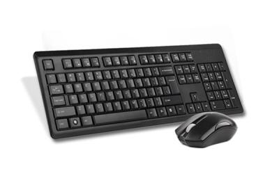 A4TECH 4200N (GK-92+G3-220N) V-TRACK WIRELESS KEYBOARD+MOUSE SET USB BLACK US+RUSSIAN
