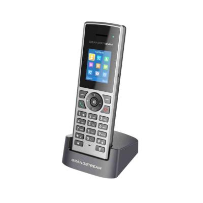 DECT IP телефон, Grandstream, DP722, 10 SIP-аккаунтов, 10 линий, ЖК-дисплей 128x160 (1.8 дюйма), 800 мАч Ni-MH AAA, блок питания Micro-USB 5 В/1 А