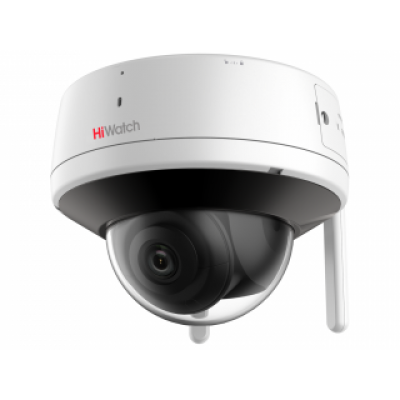 IP camera HIWATCH DS-I252W(E) (2.8mm) купольная,уличная 2MP,IR 30M,MIC/SP,microSD,WiFi