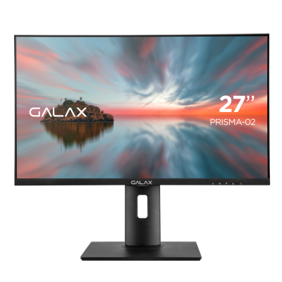 LED LCD 27", GALAX PRISMA-02, Black, VA, 1920x1080, 75Hz, 250cd/m2, 178/178, USB Type-C, DP, HDMI 1.4 LED LCD 27", GALAX PRISMA-02, Black, VA, 1920x1080, 75Hz, 250cd/m2, 178/178, USB Type-C, DP, HDMI 1.4