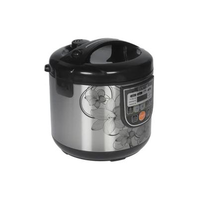 Мультиварка, Centek, CT-1498 Ceramic, Чёрный/сталь, 700Вт, 5.0л, КЕРАМИЧЕСКОЕ ПОКРЫТИЕ ЧАШИ,10 пр-м.