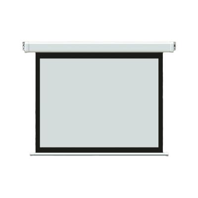 Экран моторизированный, Deluxe, DLS-E229х185, Настенный/потолочный, Рабочая поверхность 221х125 см., 16:9, Matt white, Белый