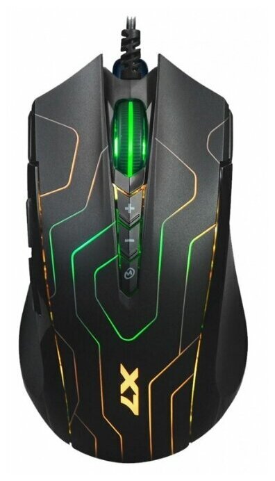 A4TECH X89 OSCAR NEON STONE 2400 DPI GAME MOUSE USB BLACK