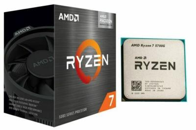 CPU AM4 AMD Ryzen 7 5700G / 3.8-4.6GHz, 32MB Cache-L3, Radeon™ Graphics, 8 Cores + 16 Threads, Tray