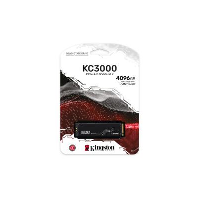 Твердотельный накопитель SSD, Kingston, SKC3000D/4096G, 4096 GB, M.2 NVMe PCIe 4.0, 7000/7000 Мб/с