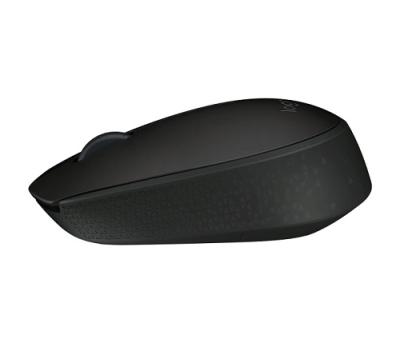 Мышь Logitech M171 Wireless Mouse Black беспроводная, оптическая, USB, 1000 DPI, размеры (ДхШхВ) 97.7х61.5х35.2 мм, Черный