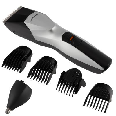 Машинка для стрижки волос POLARIS PHC 1201R черный/серебряный