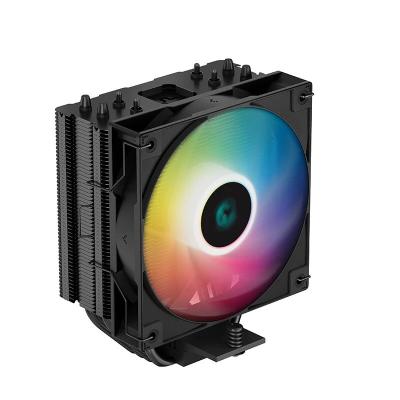 CPU cooler DEEPCOOL AG400 V2 BK ARGB LGA115*/1700/1200/AMD 120mm PWM fan,300-1850rpm,4HP