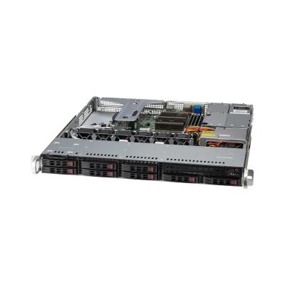 Серверная платформа, SUPERMICRO, SYS-110T-M, 1U, LGA 1200, 4xDDR4, Hot-swap, 1x400W