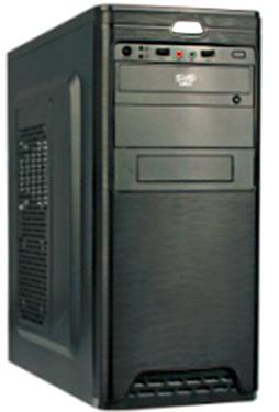 CASE JUMP ATX Black/Silver with USB