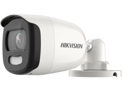HD-TVI camera HIKVISION DS-2CE10HFT-F28(2.8mm) цилиндр, уличн 5MP, LED 20M ColorVu, METAL