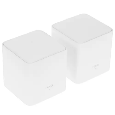 Wireless Mesh Wi-Fi System Tenda NOVA MW5(2-pack) AC1200 867Mbps on 5GHz,300Mbps on 2.4GHz 180м2