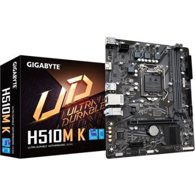 MB LGA1200 Gigabyte H510M K,2xDDR4,10xUSB,2xSATAIII,mATX,M.2,PCIe16x,PCIE, HDMI