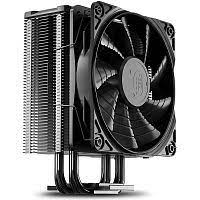 CPU cooler DEEPCOOL AK620 LGA1155/1156/1150/1200/2011/AMD 2x120mm Black PWM FDB fan,500-1850rpm,6HP