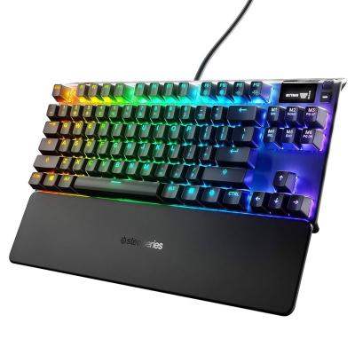 SteelSeries Apex 7 TKL Mechanical Gaming Keyboard OLED Smart Display RGB Backlight, ENG