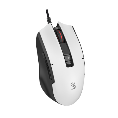 A4TECH BLOODY ES8 ESPORTS RGB MOUSE PANDA WHITE 6000CPI USB