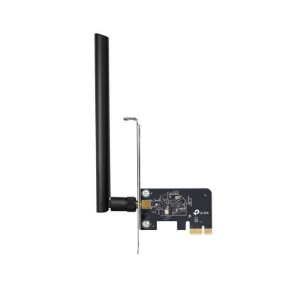 Сетевая карта, TP-Link, Archer T2E, 802.11a/b/g/n/ac, AC600. Одна съёмная внешняя антенна, Низкопрофильная планка PCI Express