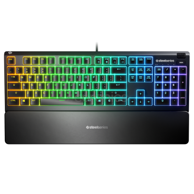 SteelSeries Apex 3 Membran Gaming Keyboard RGB Backlight RU