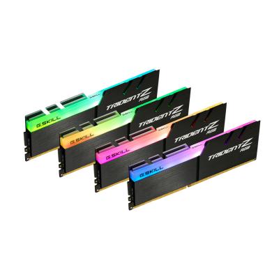 Комплект модулей памяти, G.SKILL, TridentZ RGB F4-3600C18Q-64GTZR (Kit 4x16GB), DDR4, 64GB, DIMM <PC4-28800/3600MHz>, Черный