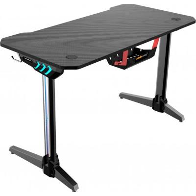 Gaming Desk AD-D-DD1-1600L-01-B AndaSeat Terminator Carbon Fiber Texture Tabletop RGB