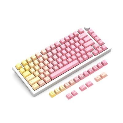 Набор кнопок на клавиатуру, Glorious, GPBT Keycaps Grapefruit, GLO-KC-GPBT-PG, 143 кнопки, PBT пластикластик, Розовый