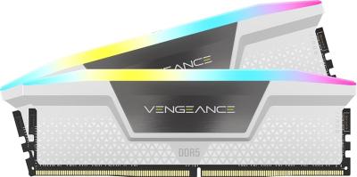 DDR5 Corsair VENGEANCE RGB 32GB (2x16GB) 6800Mhz CL32 White (CMT32GX5M2X6800C32W)
