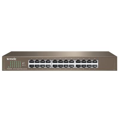 HUB Switch  Tenda TEG1024D 24port 10/100/1000M Gigabit 13" Rackmount Metal case