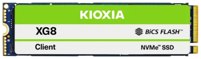 Твердотельный накопитель SSD 1TB Toshiba XG8 (KIOXIA) KXG8AZNV1T02, M.2 2280 PCIe 4.0 x4 NVMe 1.4, Read/Write up to 7000/5600MB/s, OEM