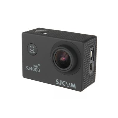 Экшн-камера, SJCAM, SJ4000WIFI, 1080P/30 к/с, MicroSD до 32 Гб, Процессор NTK 96655, Разрешение фото 4032х3024, 12 МП 170°, Wifi 10 м , 900mAh, 1.5" сенсорный дисплей, Чёрный