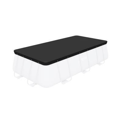 Тент для каркасных бассейнов размером 404-412 х 201 см, BESTWAY, 58232, Винил PVC, Чёрный, Цветная коробка