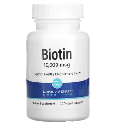 Lake Avenue Nutrition, Biotin, 10,000 mcg (120 капс)
