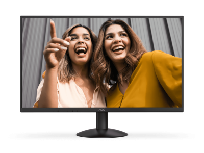 AOC 27" 27B30H (1920x1080), LED FHD IPS, 100Hz, 1000:1, 250 cd/m2, 20000000:1, 178/178, 1ms, 3-сторонняя безрамочная конструкция, Наклон -5/23 градусов, Low Blue Light, Flicker-free technology, Adaptive-Sync technology, HDMI, VGA, Black + HDMI кабель