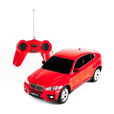 Радиоуправляемая машина, RASTAR, 31700R, 1:24, BMW X6, Пластик, 2.4GHz, Красная