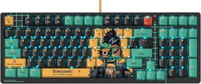 A4TECH BLOODY AT98 BLOODY RED GAMING ALPHA OPTICAL SWITCH RGB KEYBOARD USB US+RUS