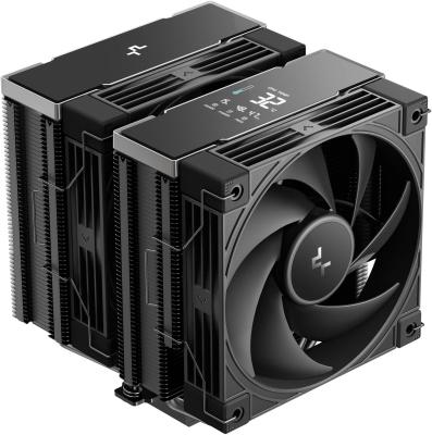 CPU cooler DEEPCOOL AK620 G2 DIG. NYX LGA1851/1700/1200/115*/AMD 2x120mm BLACK PWM FDB,2000rpm,6HP