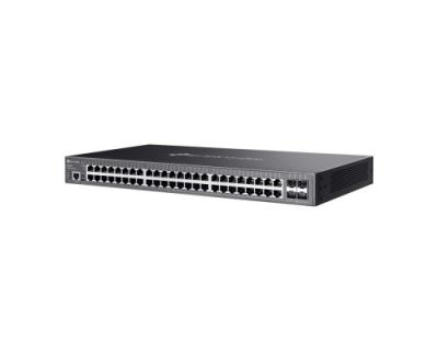 Коммутатор TP-Link SG3452X, Управляемый L2+, 48 портов 10/100/1000M RJ-45 + 4 порта SFP+, 1U