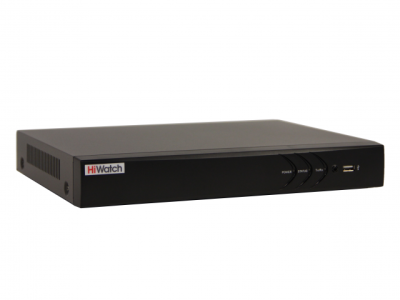 HDVR HIWATCH DS-H316/2QA(B) (16channel/4MP,16+8 IP/6MP,2HDD upto 10TB,H.265,AoC)