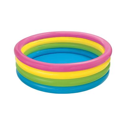 Детский надувной бассейн Sunset Glow 168 х 46 см, INTEX, 56441NP, Винил, 780л., 3+, Многоцветный, Цветная коробка