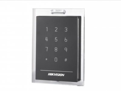 Считыватель с сенсорной клавиатурой HIKVISION DS-K1101MK(STD) Mifare,пластик, IP64