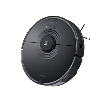 Робот-пылесос, Roborock, S7 S752-00/S752-02, Функция влажной уборки (300 мл бачок), Лазерная навигация, Мощность всасывания 2500 Па, Батарея 5200 mAh, Площадь уборки до 250 м, Черный