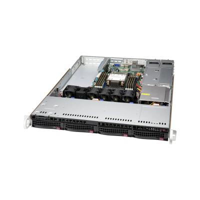 Серверная платформа, SUPERMICRO, SYS-510P-WTR, LGA4189, C621A, 3xPCI-E, SVGA, SATA RAID, 4xHS SAS/SATA, 2x10GbLAN, 8DDR4 500W HS