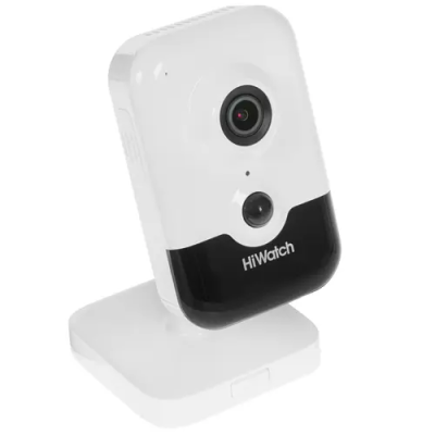IP camera HIWATCH DS-I214W(C)(2.8mm) кубическая 2MP,IR 10M,WiFi,microSD,MIC-SPEAK,PIR