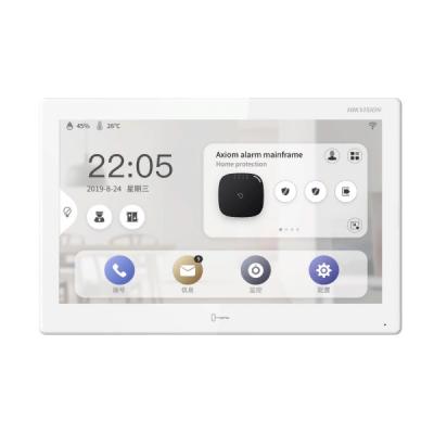 IP монитор видеодомофона HIKVISION DS-KH9510-WTE1 10,1"(STD) Touch-Screen,Android,PoE,WiFi,WHITE