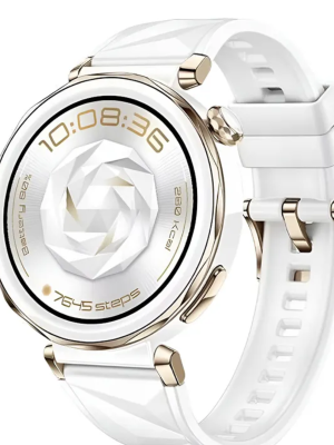 Смарт часы Huawei Watch GT 5 Pro JNA-B29 42mm White Fluoroelastomer Strap