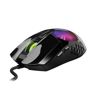Компьютерная мышь, Genius, Scorpion M715, RGB, Игровая, Оптическая 7200dpi, Проводная 1,8м, USB, Черная