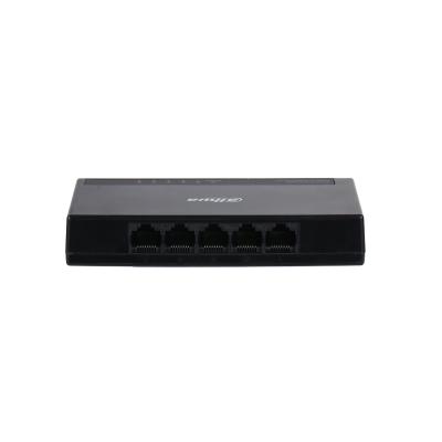 Коммутатор, Dahua, DH-PFS3005-5GT-L, •	Не управляемы коммутатор. Порт Ethernet 5. скорость Порта Ethernet 1 Гбит / с. источник питания 5V/1A DC. Коммутационная способность 10 Гбит / с. Размеры 125 мм  65 мм  22 мм. вес нетто 0.09 кг