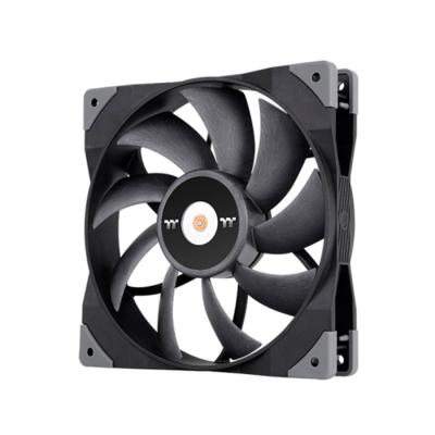 Кулер для компьютерного корпуса, Thermaltake, TOUGHFAN 14 1 pack, CL-F118-PL14BL-A, 12V, 140мм, 2000об.мин, 4pin, 119.1 CFM, 33.2 dBA, Габариты 140x140x25мм, Чёрный