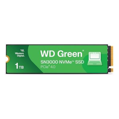 Western Digital Green SN3000 1TB PCIe NVMe Gen4x4 M.2 2280, RW Speed up to 5000/4200 MB/s, [WDS100T4G0E]